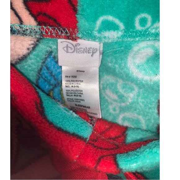 The Little Mermaid fleece PJ bottoms - Picture 2 of 4